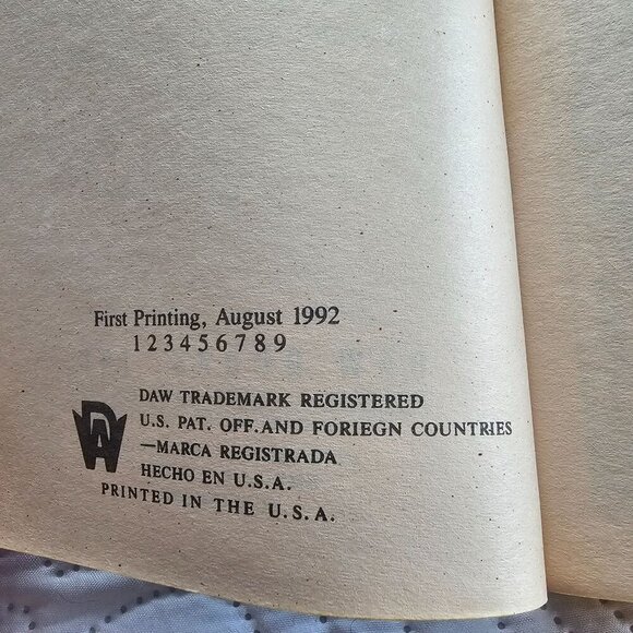 The Western Wizard By Mickey Reichert DAW Fantasy Paperback 1992 First Printing - Picture 6 of 16